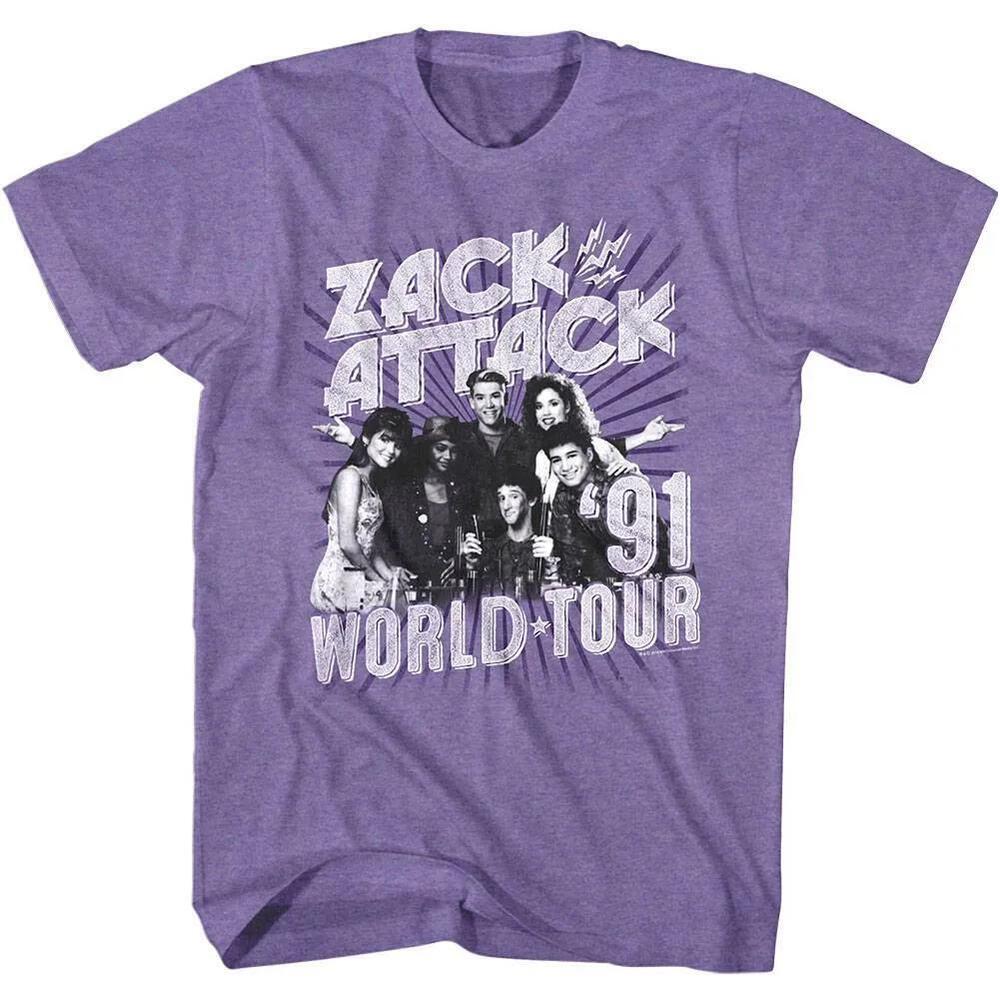 Saved By The Bell Zack Attack Tour 91 Unisex T Shirt